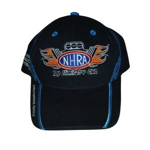 Main Gate NHRA Hat Unisex OSFM Black Blue Flame Gatornationals 2008 Racing Cap
